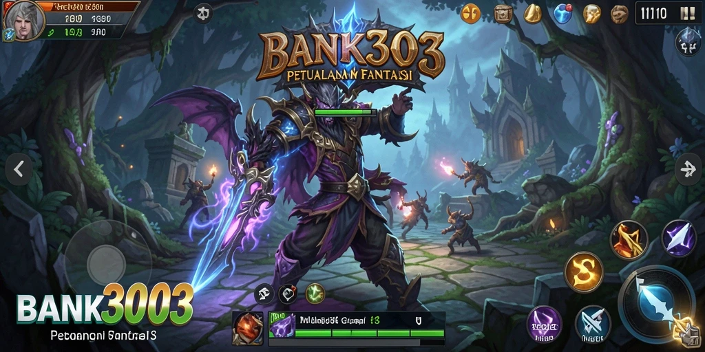 Tampilan gameplay RPG BANK303 yang mengesankan dan memikat.
