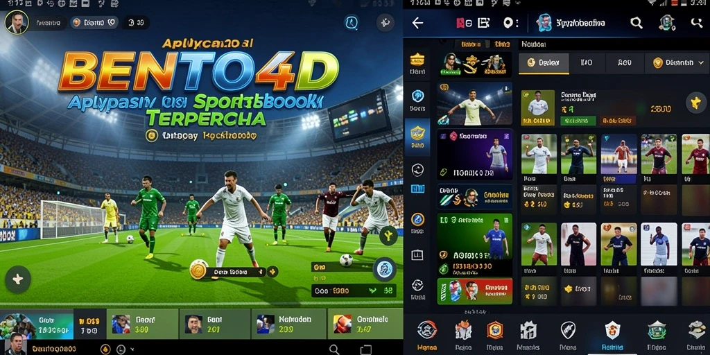 Tangkapan layar dari gameplay taruhan Sportsbook BENTO4D.