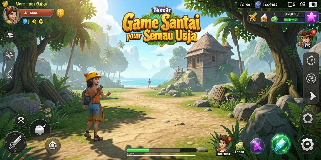 Gameplay T6 menampilkan tantangan Casual yang seru dan menghibur.